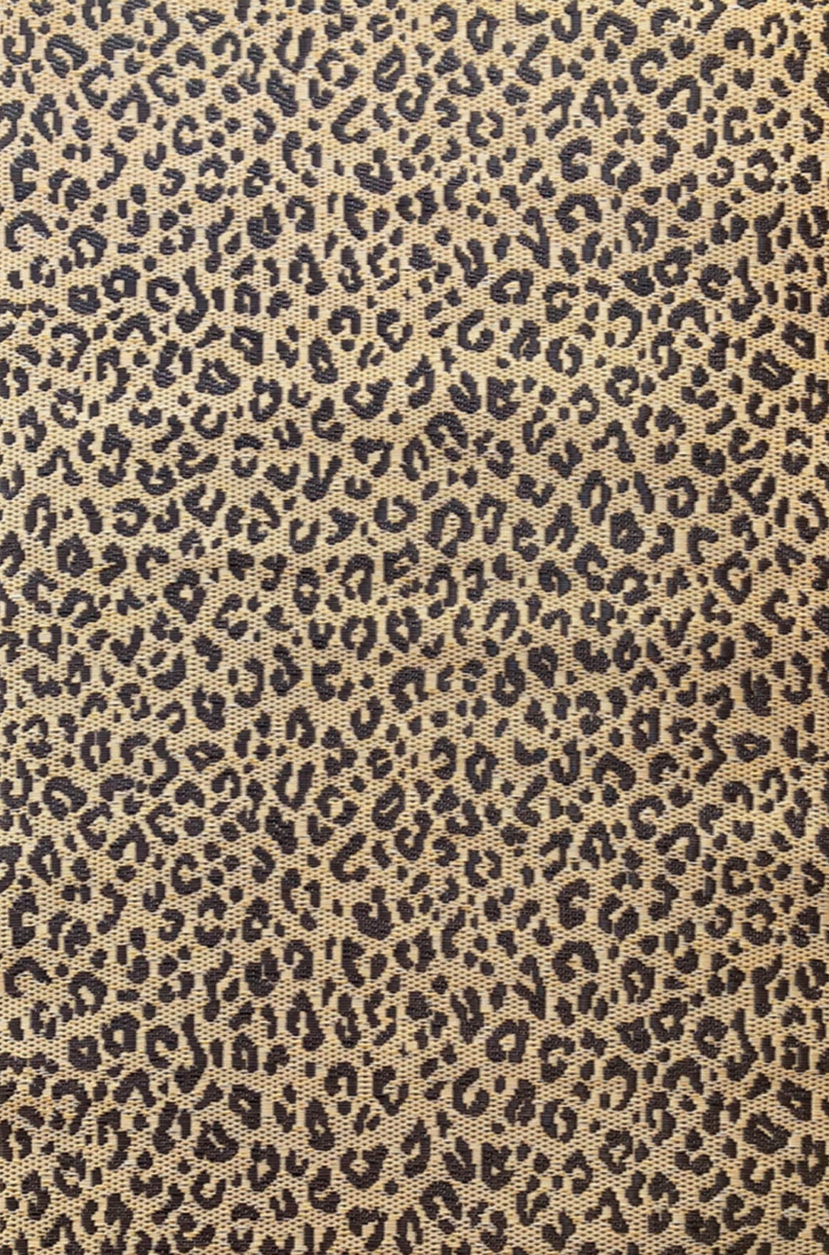 Leopard print pattern on a textured beige background
