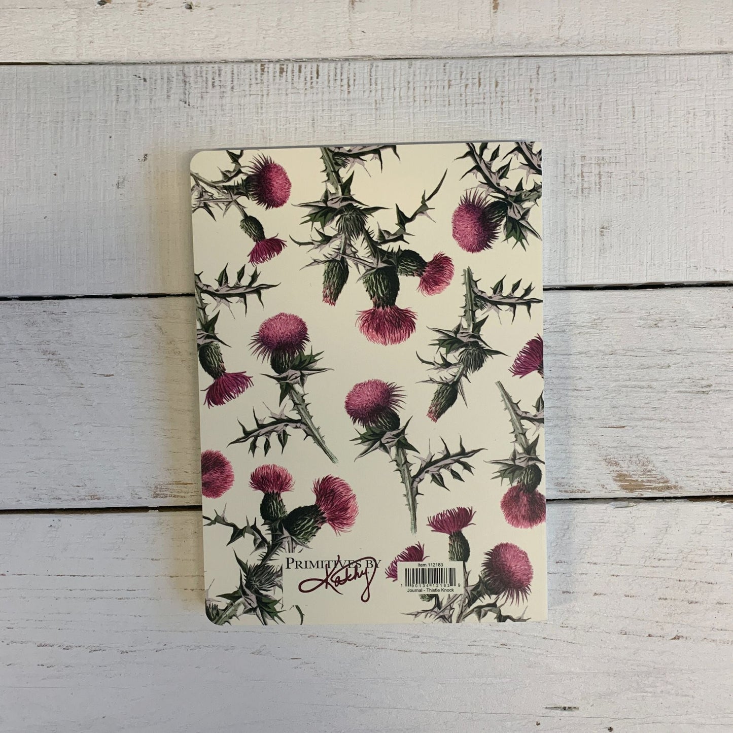 Thistle Knock Your Socks Off Double-Sided Journal